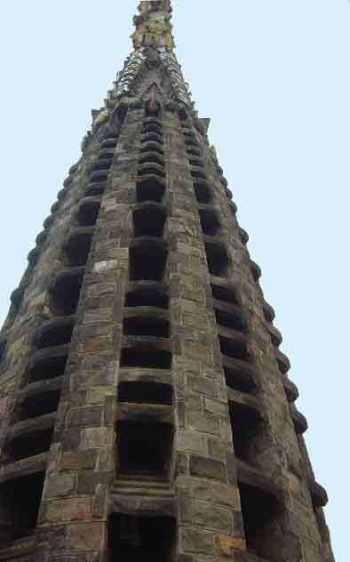 Photograph Close up of one of the towers - Temple de la Sagrada Familia