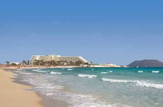 Corralejo's Playa Grande Beach Riu Palace