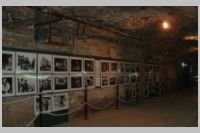 Photos displayed in WW II Tunnels