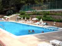 El pinar apartment's pool & 5 aside football pitch above pool 