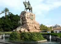 Jaume I Statue Placa Espanya Palma