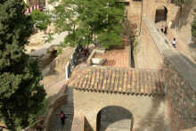  First Gate from the battlements of overlooking Tower